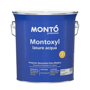 Montoxyl Lasure Acqua Satinado - Barniz para Exteriores UV - 4LT